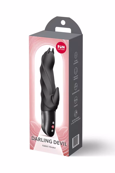 Darling Devil - Vibromasseur démon (piles + recharge)