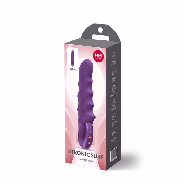 Fun Factory Stronic Surf - Vibromasseur pulsateur va-et-vient