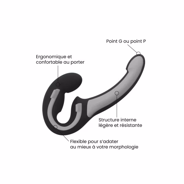 Fun Factory - Share Lite : Double gode léger sans harnais