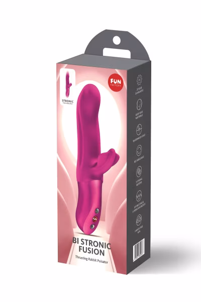 Fun Factory Bi Stronic Fusion - Rabbit va-et-vient pulsateur