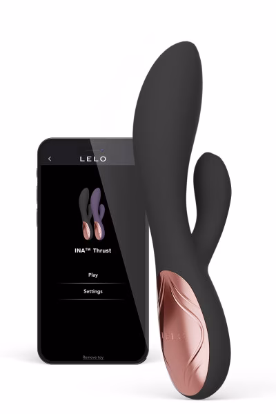 LELO INA™ Thrust - Vibromasseur rabbit va-et-vient connecté