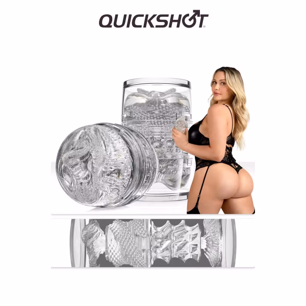Fleshlight Quickshot Stoya - Masturbateur vagin + anus