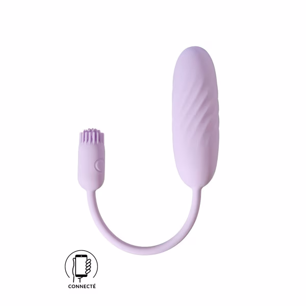 Svakom Plume - Stimulateur : bullet + brosse vibrante