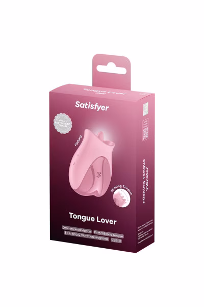 Satisfyer Tongue Lover - Stimulateur clitoridien avec langue