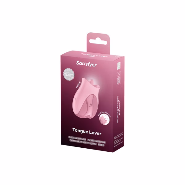 Satisfyer Tongue Lover - Stimulateur clitoridien avec langue