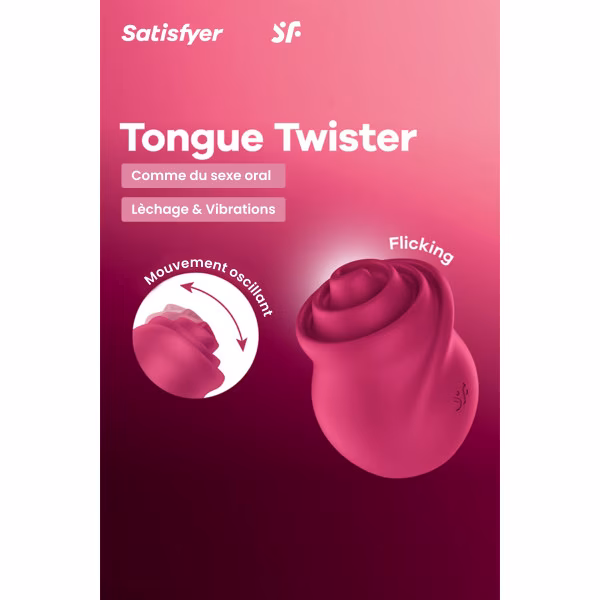 Satisfyer Tongue Expert - Sextoy rabbit + langue vibrante