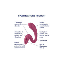 Satisfyer G for Goddess 3 - Rabbit double stimulation