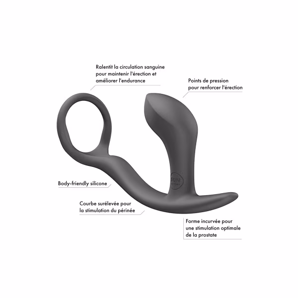Sextoy : cockring plug anal