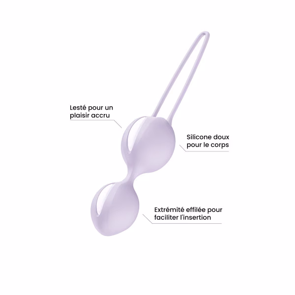 Boules de Geisha double stimulation Smartballs Duo de Fun Factory