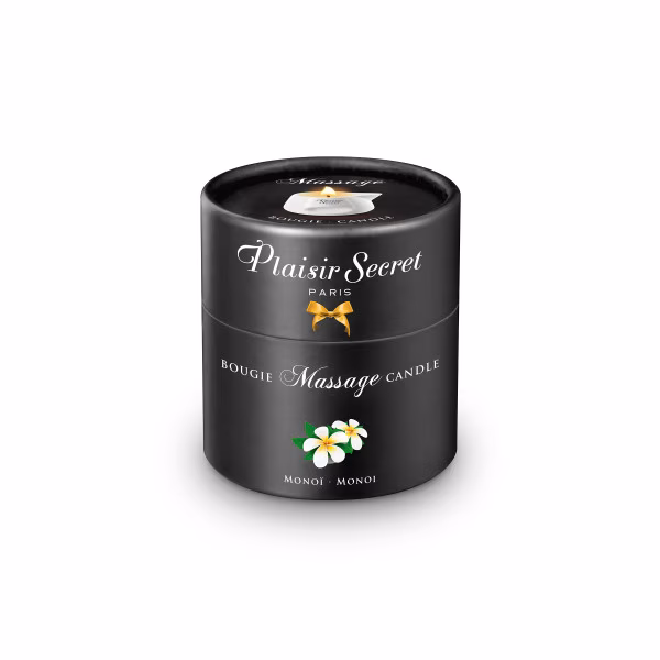 Plaisir Secret - Bougie de massage gourmande au Monoi