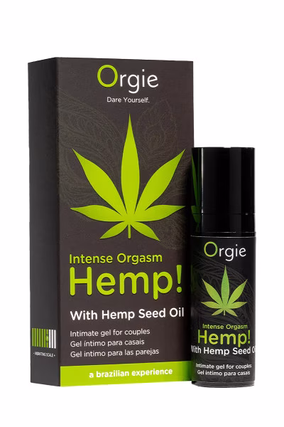 Orgie Hemp - Gel intime vibrant au chanvre (15 ml)