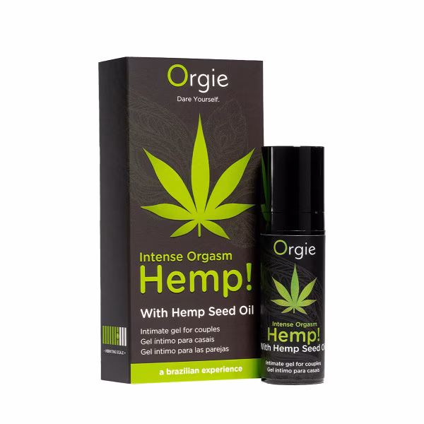 Orgie Hemp - Gel intime vibrant au chanvre (15 ml)