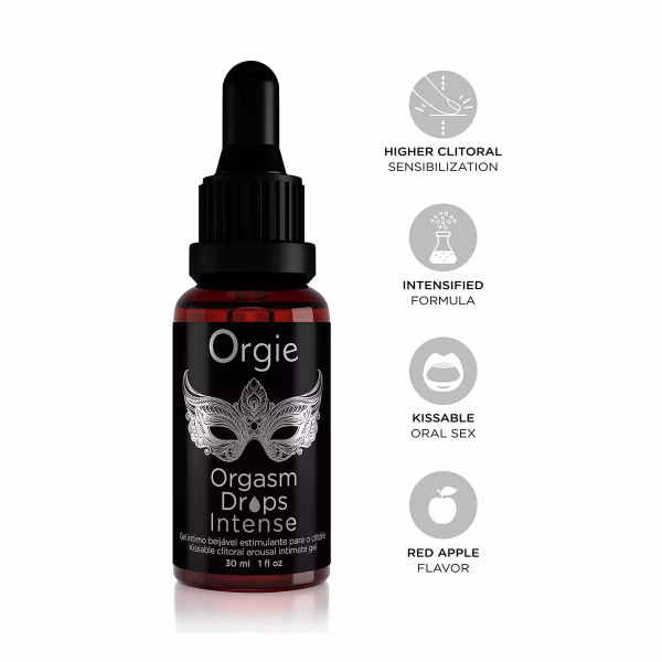 Orgie Orgasm Drops Intense - Excitant clitoridien (30 ml)