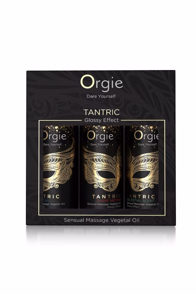 Orgie Tantric Pack - 3 huiles de massage scintillantes