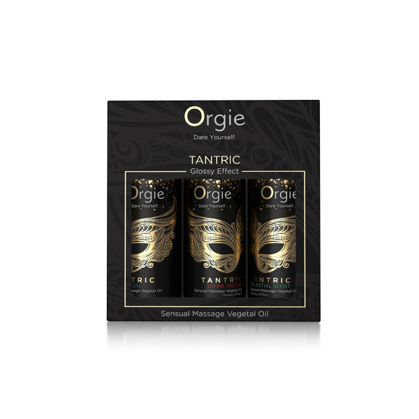 Orgie Tantric Pack - 3 huiles de massage scintillantes