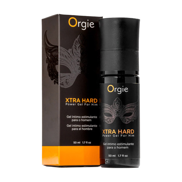 Orgie Xtra Hard - Gel stimulant homme (50 ml)