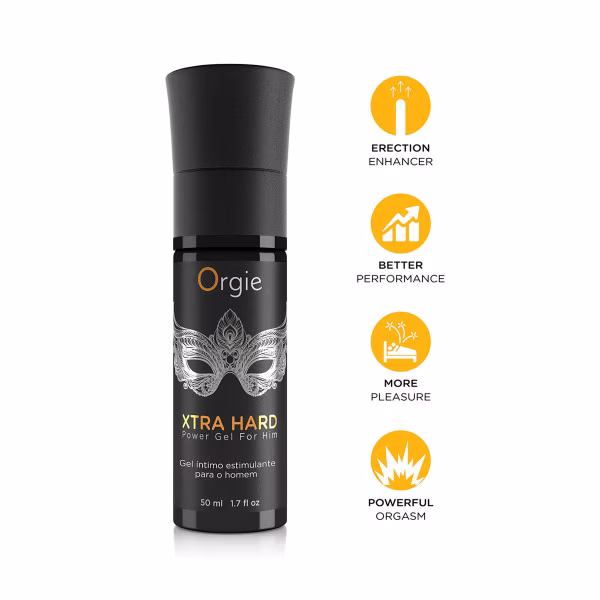 Orgie Xtra Hard - Gel stimulant homme (50 ml)