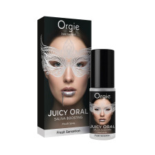 Orgie Juicy Oral - Spray buccal menthe pour sexe oral (15 ml)