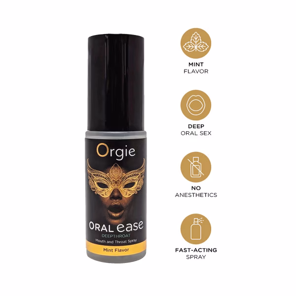 Orgie Oral Ease - Spray menthe pour le confort du sexe oral