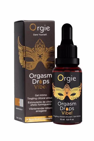 Orgie Orgasm Drops Vibe! - Excitant clitoridien vibrant (15 ml)
