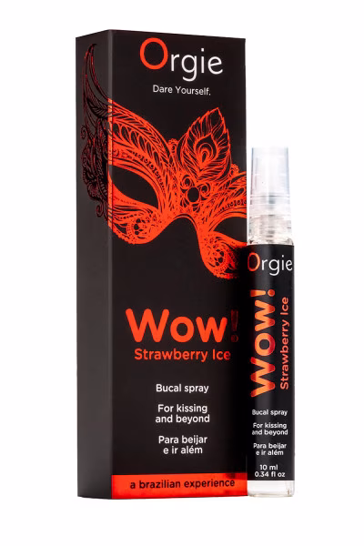 Orgie Wow! Strawberry - Spray sexe oral fraise (10 ml)