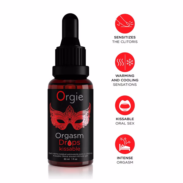Orgie, Orgasm Drops - Excitant clitoridien stimulant (30 ml)