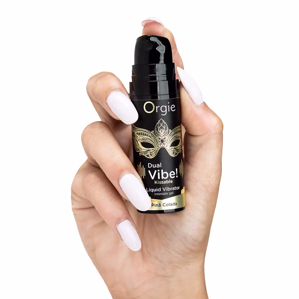 Orgie Dual Vibe! - Gel intime vibrant Piña Colada