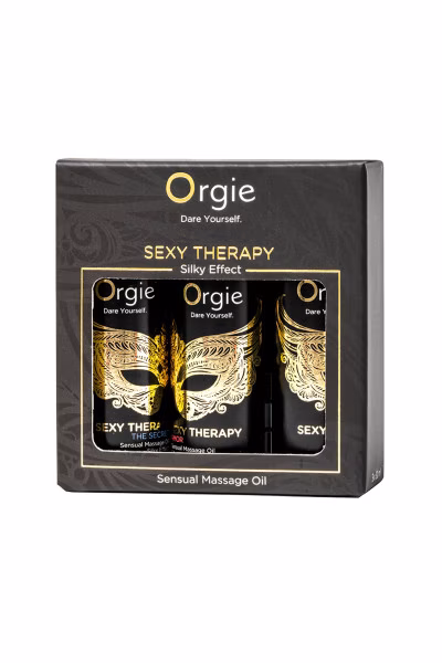Orgie Sexy Therapy - Coffret 3 minis huiles de massage
