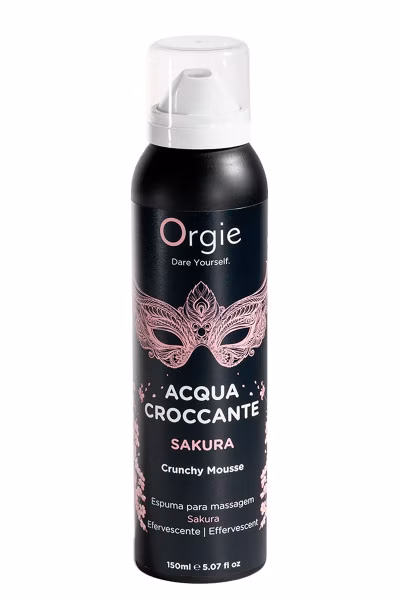 Orgie Acqua Croccante - Mousse de massage Sakura