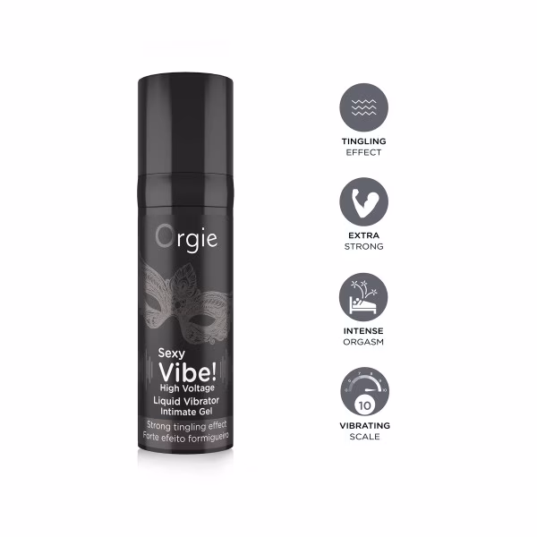 Orgie, Sexy Vibe High Voltage : Gel d'excitation fort (15 ml)