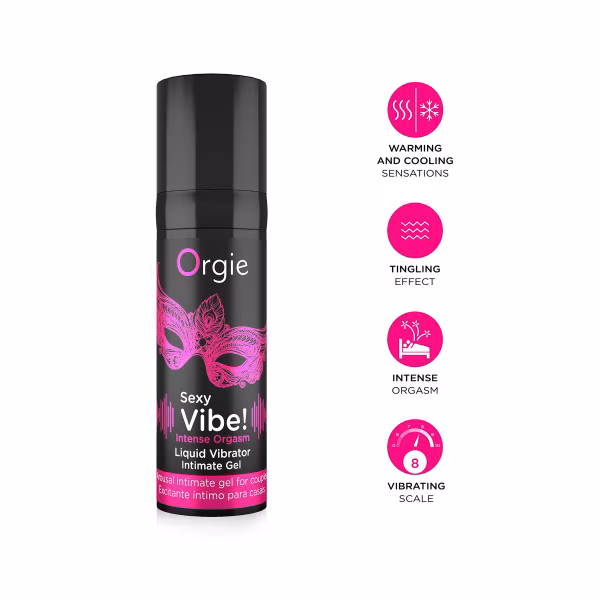 Orgie, Sexy Vibe High Voltage : Gel d'excitation fort (15 ml)