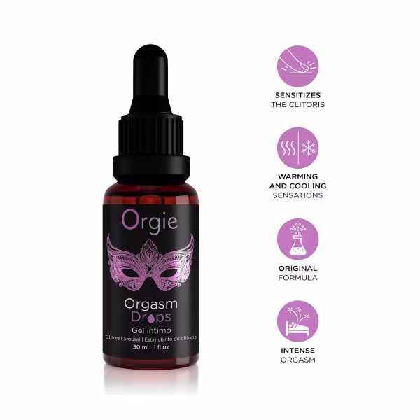 Orgie, Orgasm Drops - Excitant clitoridien stimulant (30 ml)