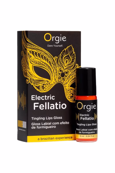 Orgie, Electric Fellatio : Gloss stimulant pour sexe oral (10 ml)