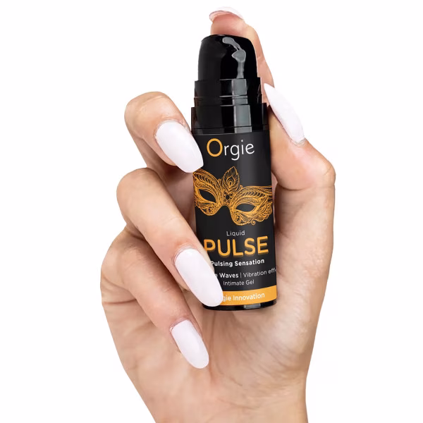 Orgie Liquid Pulse - Gel stimulant à pulsations, caramel glacé