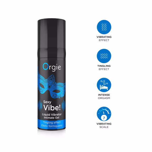 Orgie, Sexy Vibe High Voltage : Gel d'excitation fort (15 ml)