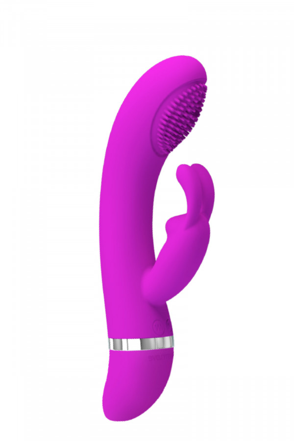 Rabbit Point G à Picots - Vibromasseur Rabbit Pretty Love | Stimulation G-Spot Puissante