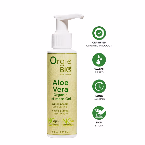 Orgie Bio - Lubrifiant intime bio à base d’eau et aloe vera
