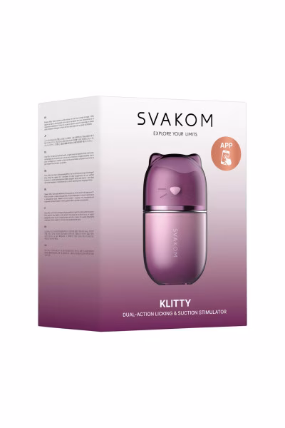 Svakom - Klitty : Stimulateur clitoridien chat (3 stimulations)