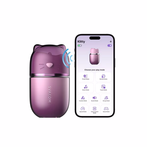 Svakom - Klitty : Stimulateur clitoridien chat (3 stimulations)