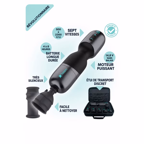 Xtensity 1 - Masturbateur automatique à technologie Push-Pull