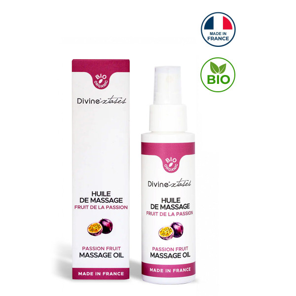 Huile de massage gourmande au fruit de la passion par DivinExtase
