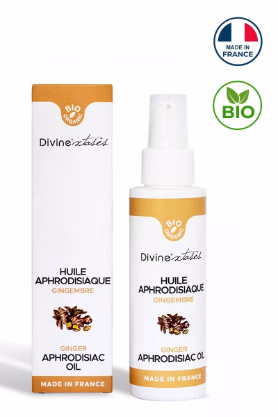 Huile aphrodisiaque gingembre ylang ylang
