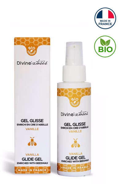 Lubrifiant comestible bio vanille Divine Xtases
