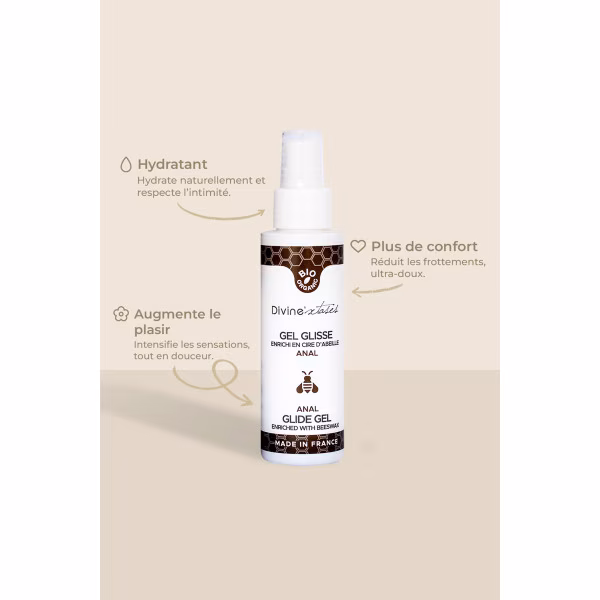 Gel lubrifiant anal Divine Xtases