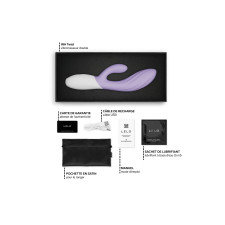 LELO INA™ Twist : Vibromasseur rabbit point G et clitoris