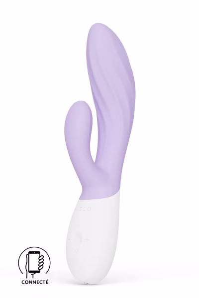 LELO INA™ Twist : Vibromasseur rabbit point G et clitoris