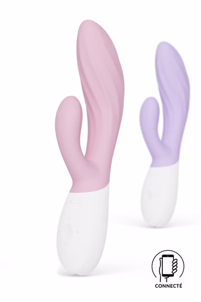 LELO INA™ Twist : Vibromasseur rabbit point G et clitoris