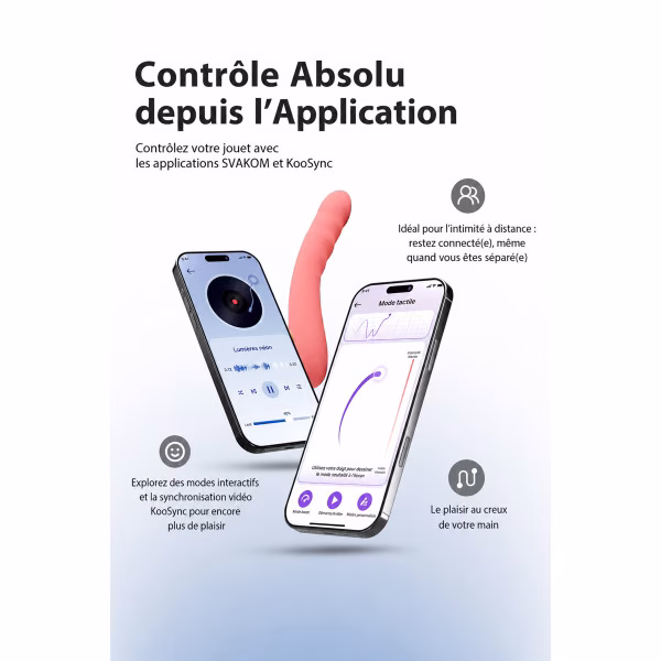 Svakom Ava Neo : vibromasseur va-et-vient connecté