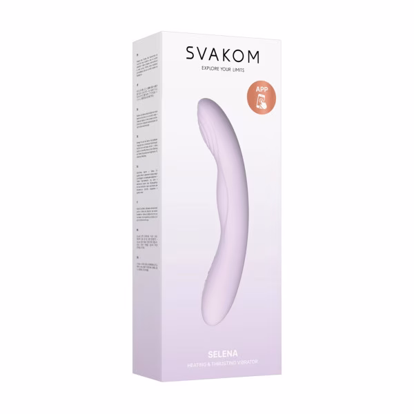 SVAKOM Selena - Vibromasseur point G chauffant à va-et-vient