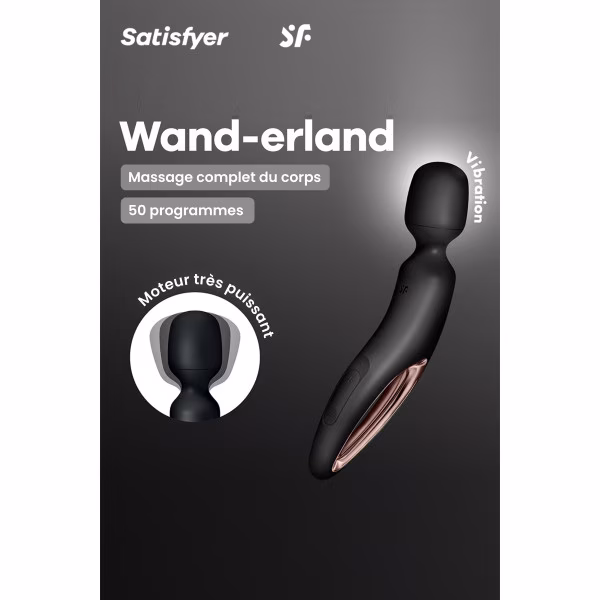 Satisfyer Wand-erland - Vibromasseur wand puissant XXL